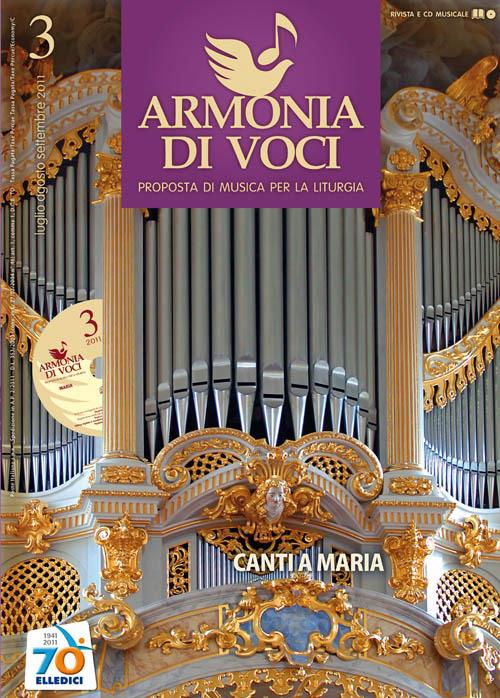 Armonia di voci (2011). Con CD Audio. Vol. 3: Canti a Maria - copertina
