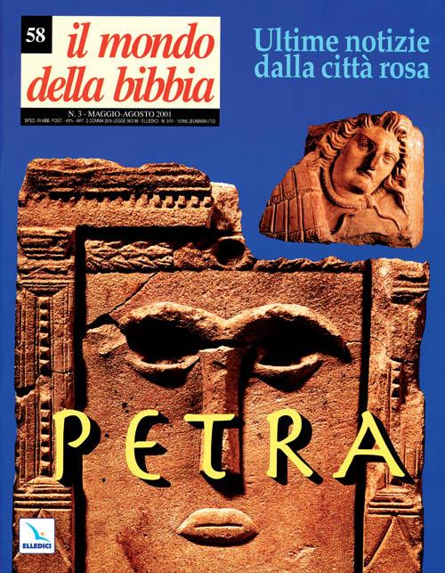 Il mondo della Bibbia (2001). Vol. 58: Petra - copertina