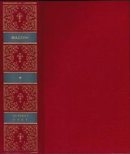 Scritti politici - Giuseppe Mazzini - copertina