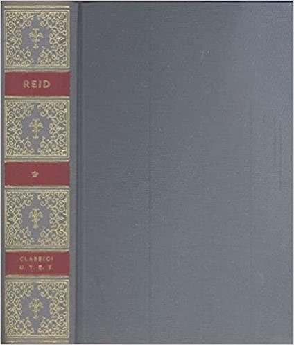 Ricerca sulla mente umana e altri scritti - Thomas Reid - copertina