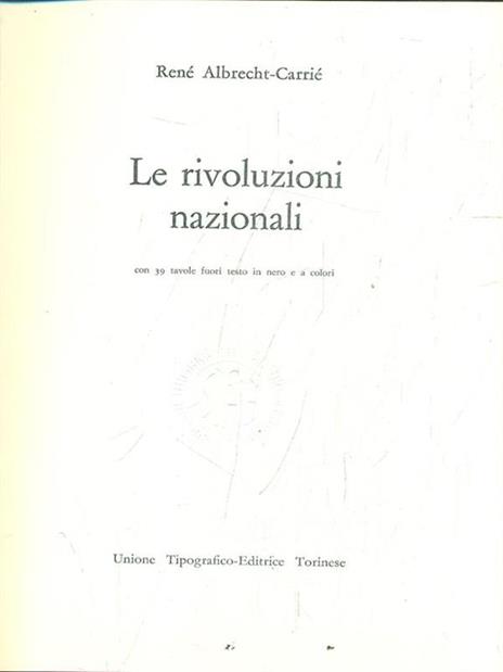 Storia universale dei popoli e delle civiltà. Vol. 12: Le rivoluzioni nazionali (1848-1914). - René Albrecht Carrié - copertina