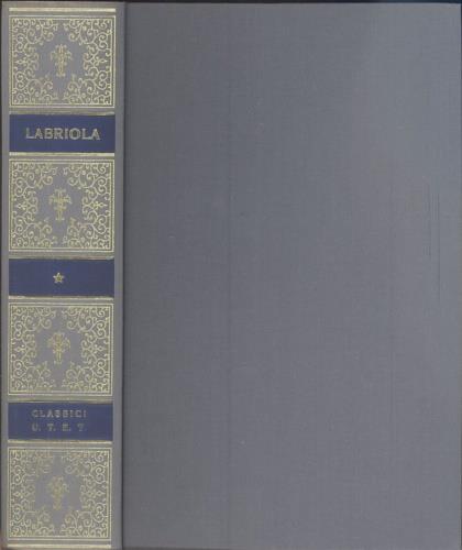 Scritti pedagogici - Antonio Labriola - copertina
