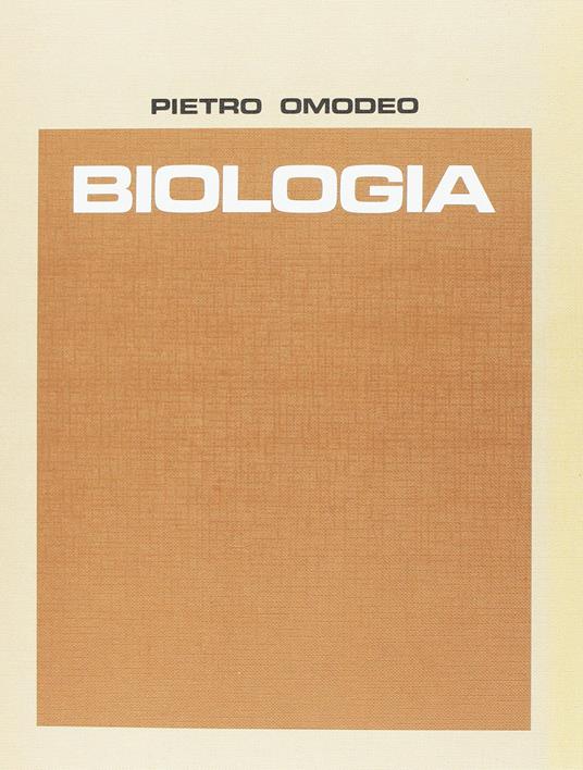 Biologia - Pietro Omodeo - copertina