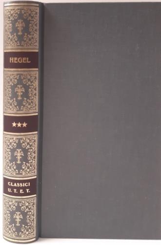 Enciclopedia delle scienze filosofiche: Filosofia dello spirito. - Friedrich Hegel - copertina