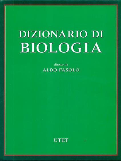 Dizionario di biologia - copertina