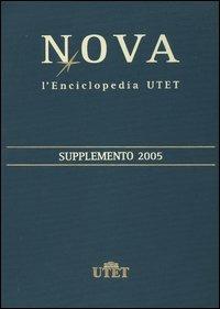 Nova. L'enciclopedia UTET. Supplemento 2005 - copertina