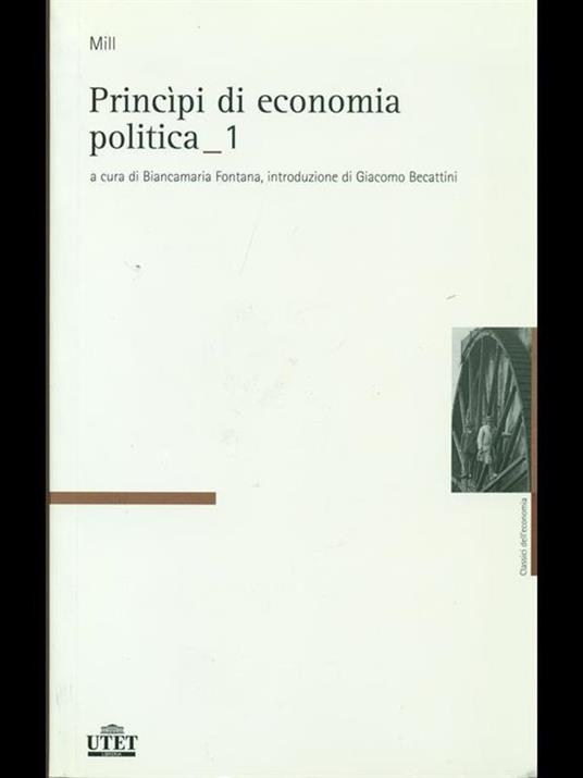 Principi di economia politica - John Stuart Mill - 2