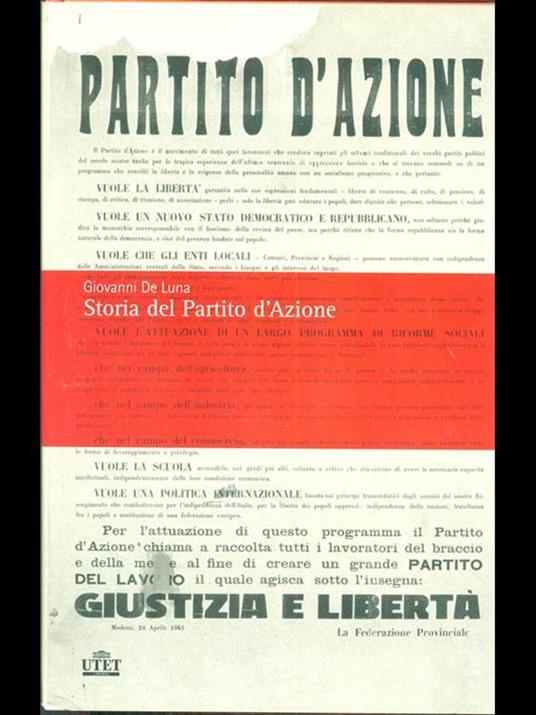 Storia del Partito d'Azione - Giovanni De Luna - 5