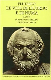 Le vite di Licurgo e di Numa - Plutarco - copertina
