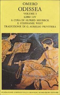 Odissea. Vol. 1: Libri I-IV - Omero - copertina