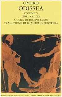Odissea. Vol. 5: Libri XVII-XX. - Omero - copertina