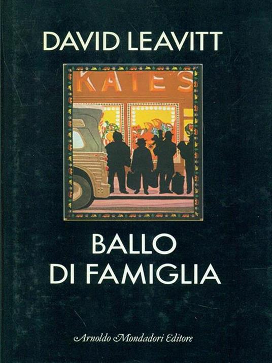 Ballo di famiglia - David Leavitt - copertina