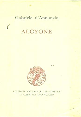 Alcyone - Gabriele D'Annunzio - copertina