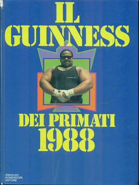 Il guinness dei primati 1988 - copertina