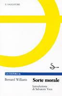 La sorte morale -  Bernard Williams - copertina