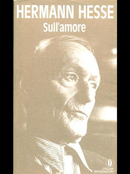 Sull'amore - Hermann Hesse - copertina