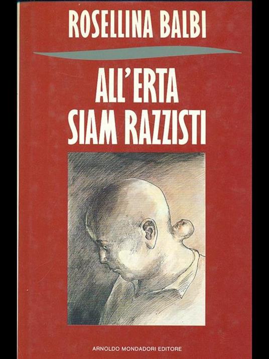 All'erta siam razzisti - Rosellina Balbi - copertina