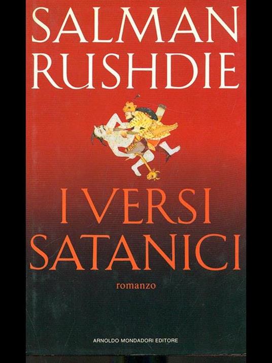I versi satanici - Salman Rushdie - copertina