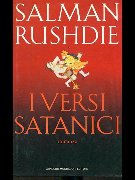Versi satanici - Salman Rushdie - copertina