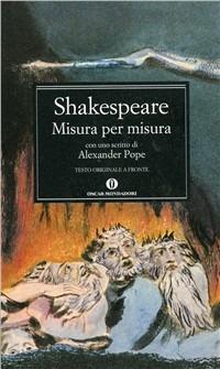 Misura per misura - William Shakespeare - copertina