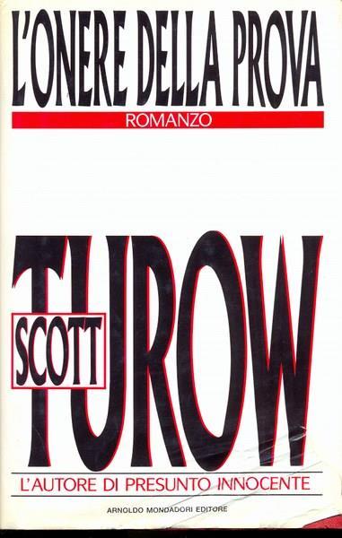 L'onere della prova - Scott Turow - 2