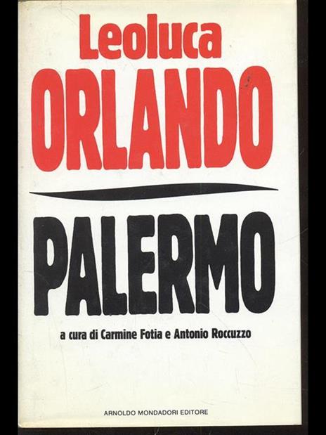 Palermo - Leoluca Orlando - copertina