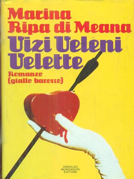 Vizi, veleni e velette - Marina Ripa di Meana - copertina