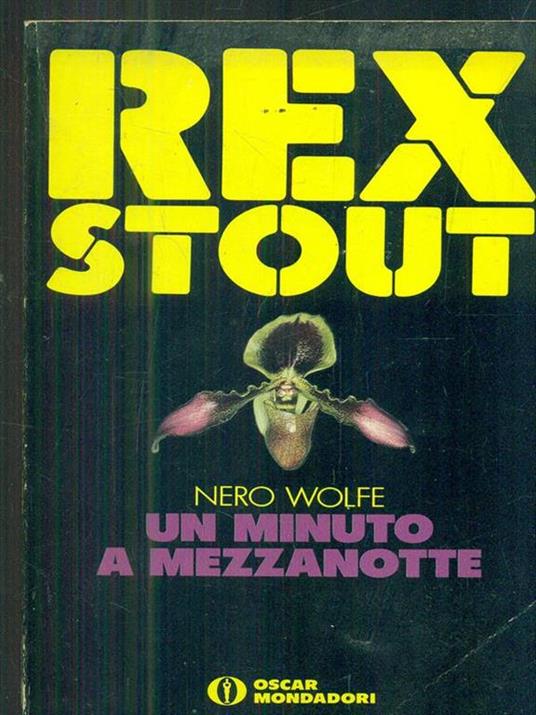 Un minuto a mezzanotte - Rex Stout - copertina
