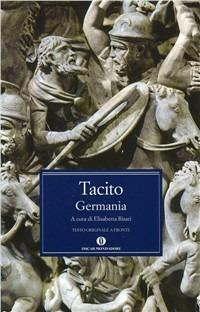 Germania. Testo latino a fronte - Publio Cornelio Tacito - copertina