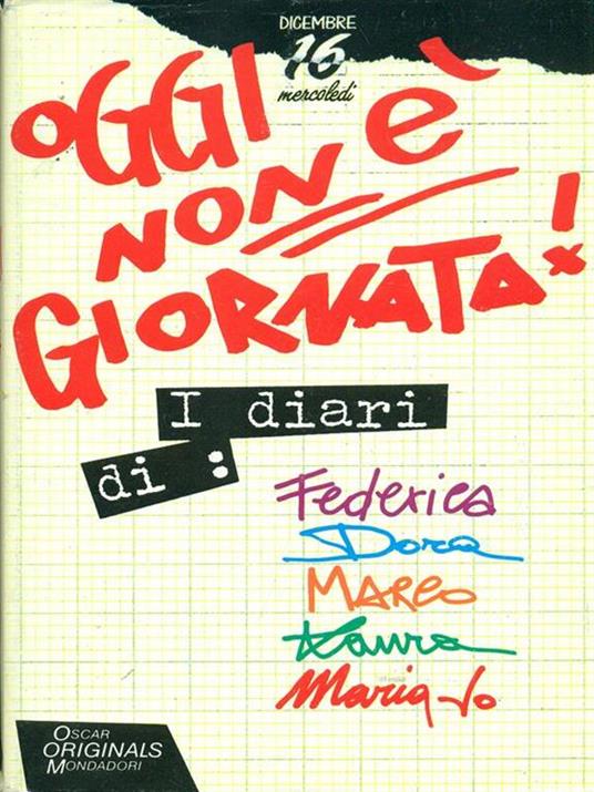 Oggi non è giornata - copertina