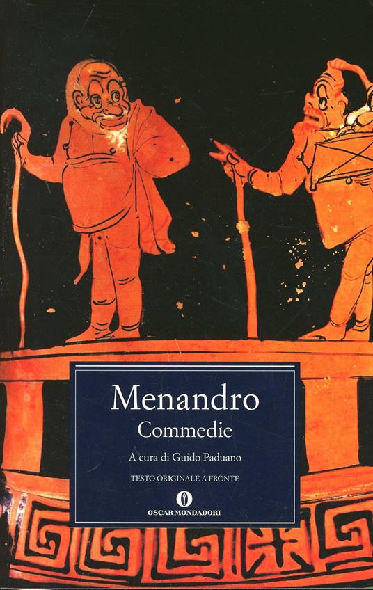 Commedie - Menandro - copertina