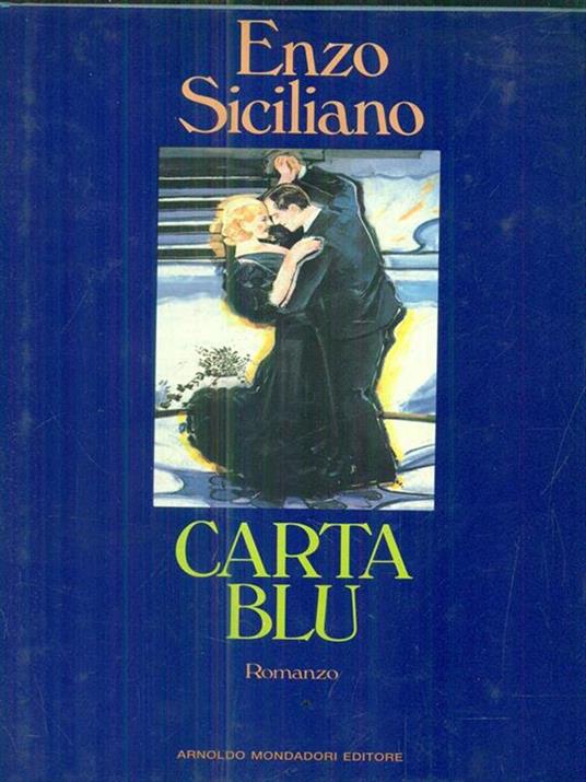 Carta blu - Enzo Siciliano - copertina