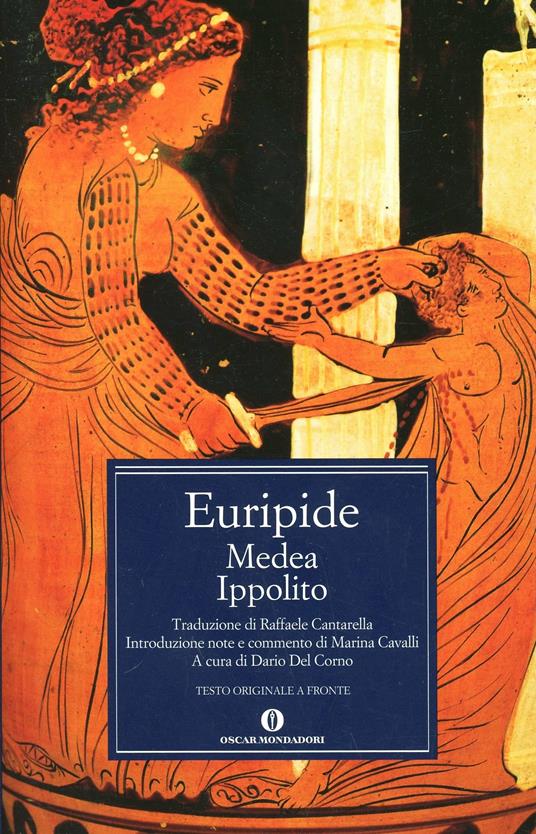 Medea-Ippolito. Testo greco a fronte - Euripide - copertina