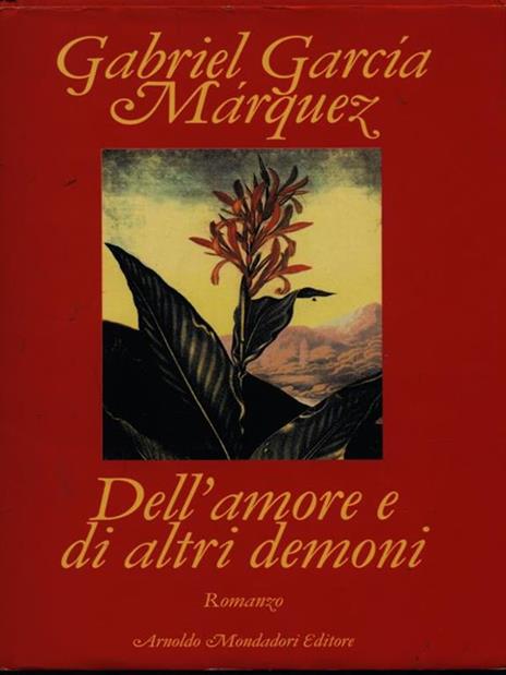 Dell'amore e di altri demoni - Gabriel García Márquez - copertina