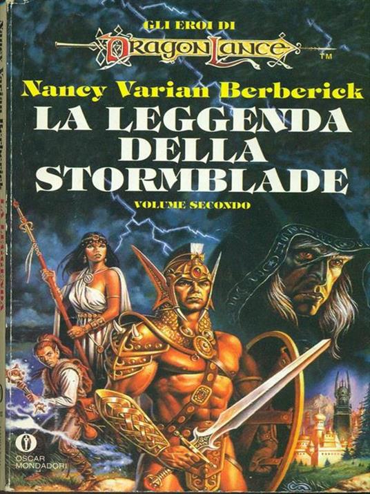 La leggenda della Stormblade - Nancy V. Berberick - copertina