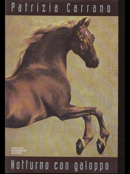 Notturno con galoppo - Patrizia Carrano - copertina