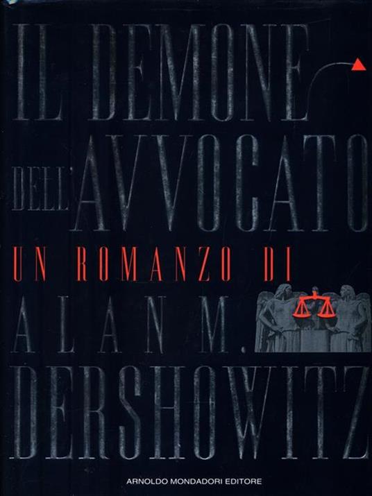 Il demone dell'avvocato - Alan M. Dershowitz - copertina