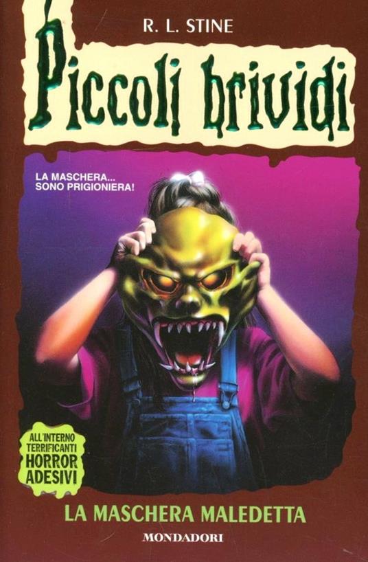 Piccoli brividi. La maschera maledetta - Robert L. Stine - copertina