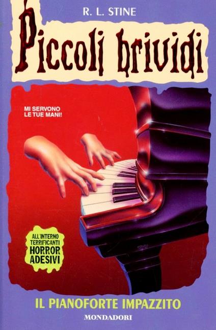 Il pianoforte impazzito - Robert L. Stine - copertina