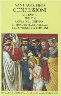 Le confessioni. Vol. 4 - Agostino (sant') - copertina