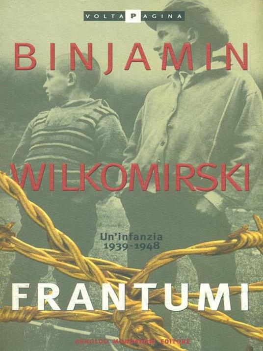 Frantumi - Benjamin Wilkomirski - copertina