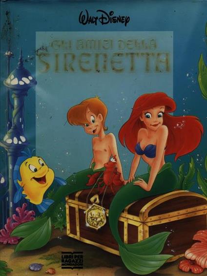Gli amici della Sirenetta - Walt Disney - copertina