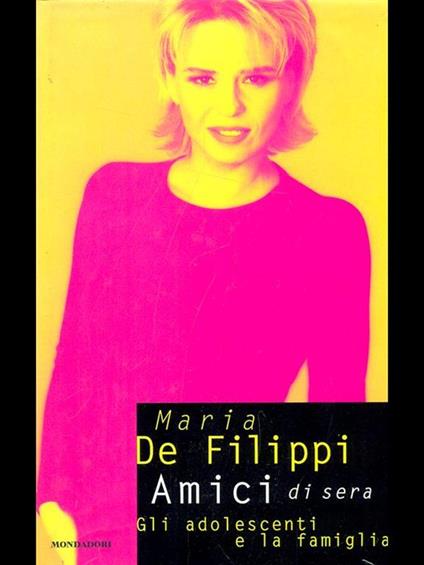Amici di sera - Maria De Filippi - copertina