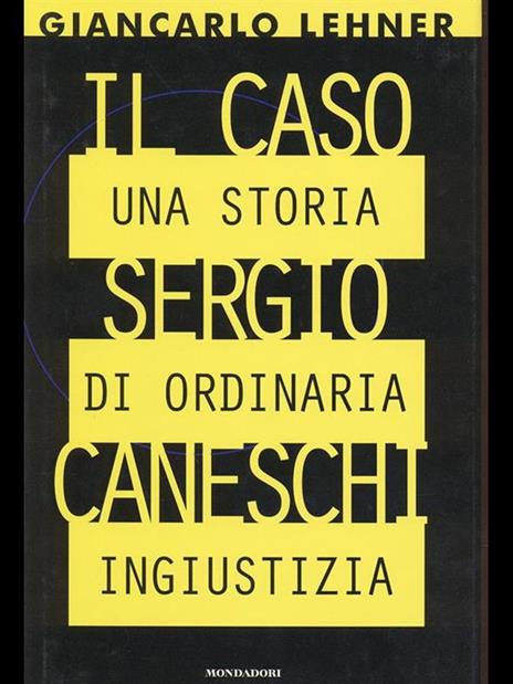 Il caso Sergio Caneschi - Giancarlo Lehner - copertina