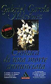 Cronaca di una morte annunciata - Gabriel García Márquez - copertina