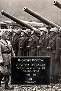 Storia d'Italia nella guerra fascista (1940-1943) - Giorgio Bocca - copertina