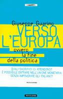 Verso l'Europa - Giuseppe Guarino - copertina