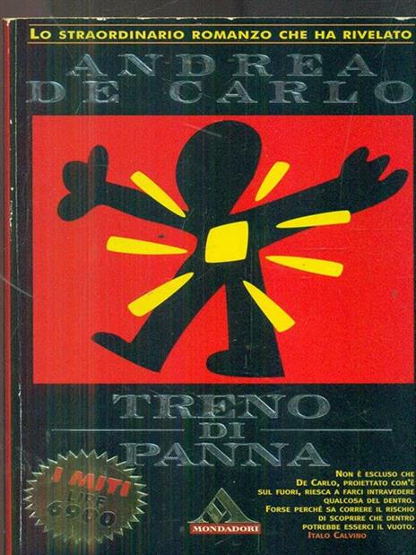 Treno di panna - Andrea De Carlo - copertina