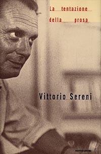 La tentazione della prosa - Vittorio Sereni - copertina