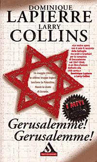 Gerusalemme, Gerusalemme - Dominique Lapierre,Larry Collins - copertina